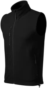 Unisex fleecová vesta Malfini Exit 525 - veľkosť: 3XL, farba: čierna