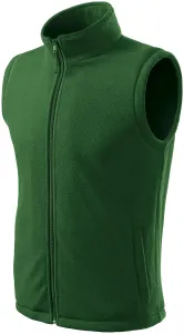 Unisex fleecová vesta Rimeck Next 518 - veľkosť: XL, farba: fľašková zelená