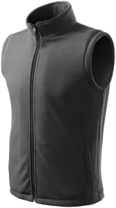Unisex fleecová vesta Rimeck Next 518 - veľkosť: S, farba: oceľovo sivá