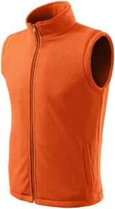 MALFINI Fleecová vesta Next - Oranžová | M