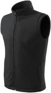 MALFINI Fleecová vesta Next - Ebony gray | XL