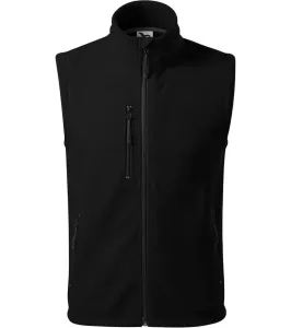 Malfini Exit Uni fleece vesta 525 čierna XL