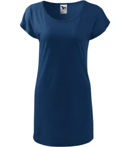 Malfini Love 150 Tričko / šaty dámske 123 polnočná modrá S