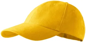 Detská šiltovka, žltá, nastaviteľná