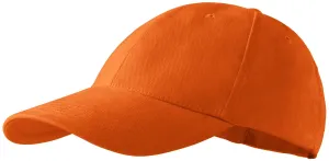 Malfini 6P detská šiltovka, oranžová, 380g/m2
