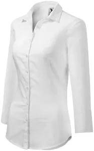 MALFINI Dámska košeľa s trojštvrťovým rukávom Style - Biela | L