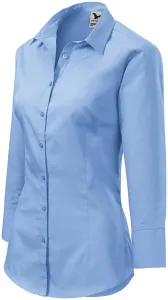 MALFINI Dámska košeľa s trojštvrťovým rukávom Style - Nebesky modrá | L