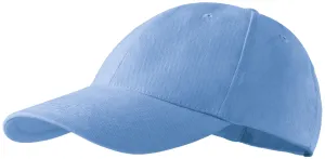 Malfini 6P detská šiltovka, bledo-modrá, 380g/m2