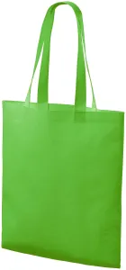 Nákupná taška stredne veľká, jablkovo zelená, uni #1414697