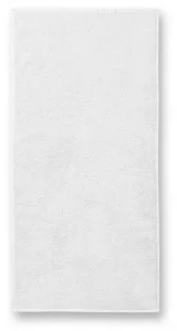 MALFINI Osuška bez bordúry Terry Bath Towel - Biela | 70 x 140 cm
