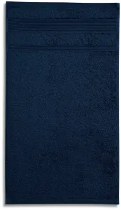 MALFINI Osuška Organic - Námornícka modrá | 70 x 140 cm