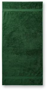 Malfini Terry Bath Towel bavlnená osuška 70x140cm, fľaškovozelená
