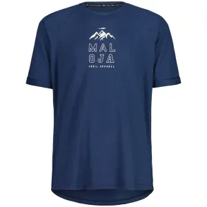 Maloja ANDERTERM Pánske tričko, tmavo modrá, veľkosť #6633655