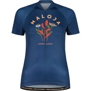 Maloja GANES W Dámsky cyklistický dres, modrá, veľkosť