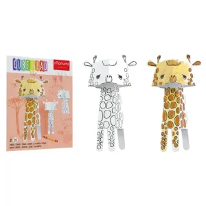 MCH-000103 Detská 3D omaľovánka - Zvieratká Žirafa