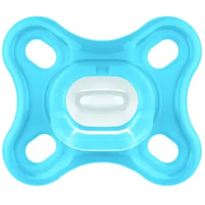 MAM Comfort 1 Silicone Pacifier 0-2m Blue 1 ks cumlík pre deti
