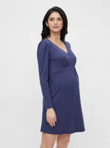 Modré tehotenské šaty Mama.licious Analia #710711