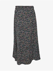 Tmavomodrá kvetovaná tehotenská sukňa Mama.licious Fina #1065733