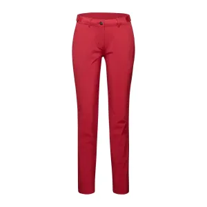Women's Pants Mammut Runbold Pants Blood Red #9478778