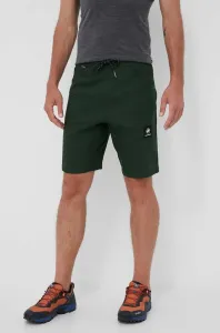 Turistické šortky Mammut Massone zelená farba
