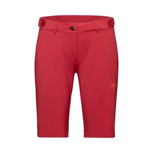 Women's Shorts Mammut Runbold Shorts Blood Red #9544466