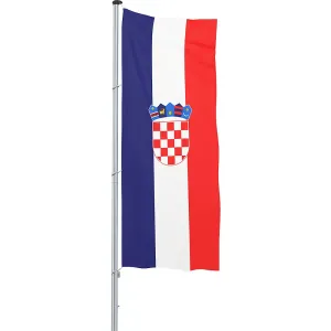Vlajka na vodorovné zavesenie/národná vlajka Mannus #3697816