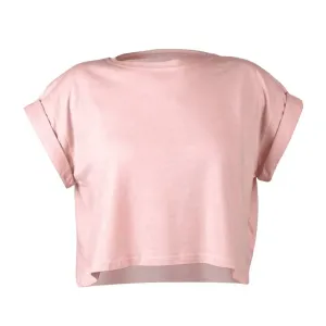 Mantis Dámske Crop top tričko - Jemne ružová | M