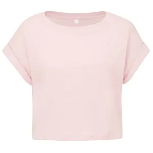 Mantis Dámske Crop top tričko - Jemne ružová | XS