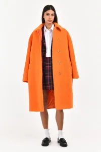 Kabát Manuel Ritz Women`S Coat Oranžová 42
