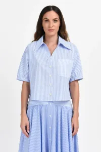 Košeľa Manuel Ritz Women`S Shirt Modrá M #3764723
