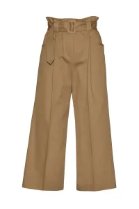Nohavice Manuel Ritz Women`S Trousers Hnedá 42 #3764762