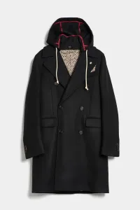 Kabát Manuel Ritz Coat Čierna 46