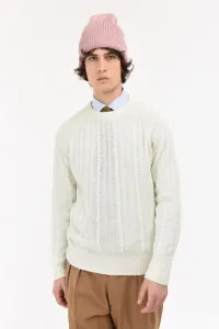 Sveter Manuel Ritz Sweater Biela M #3782326