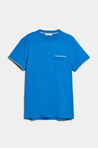 Tričko Manuel Ritz T-Shirt Modrá S #7041450