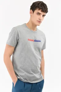 Tričko Manuel Ritz T-Shirt Šedá S #3764398