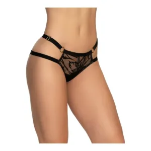 Mapalé - Patterned, Chained Panties (Black) #7176759