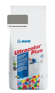 Škárovacia hmota Mapei Ultracolor Plus Cementovo šedá 2 kg CG2WA MAPU2113