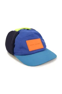 Detská baseballová čiapka Marc Jacobs tmavomodrá farba, s nášivkou