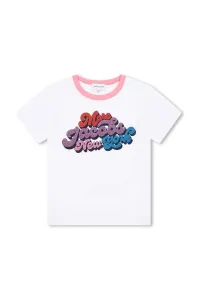 Bavlnené tričko Marc Jacobs biela farba #8751682