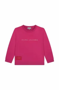 Detská mikina Marc Jacobs fialová farba, s potlačou #7524598