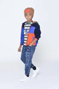 Detská mikina Marc Jacobs s kapucňou, vzorovaná #5908822