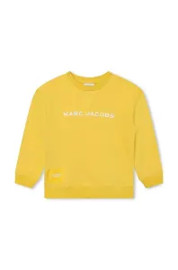 Detská mikina Marc Jacobs žltá farba, s potlačou #8750384