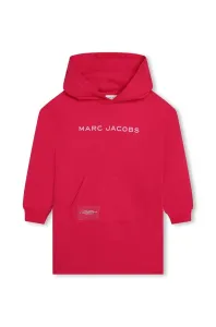 Dievčenské šaty Marc Jacobs červená farba, mini, rovný strih