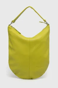 Kožená kabelka Marc O'Polo zelená farba #7504959