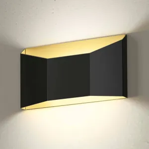 Dvojfarebné nástenné LED svetlo Esa, plochý tvar