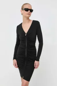 Šaty Marciano Guess čierna farba, mini, priliehavá #8949423
