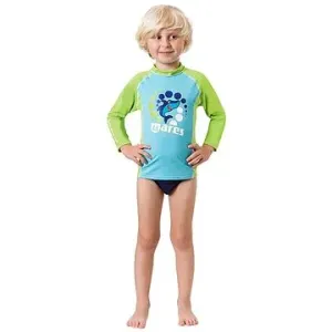 Detské lycrové tričko Mares RASHGUARD KID BOY, dlhé rukávy, veľkosť XL (6/7 rokov)