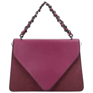 Dámska kabelka do ruky fialovo červená - Maria C Mikaela fialová