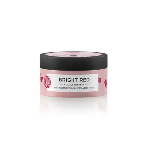 Maria Nila Colour Refresh Bright Red jemná vyživujúca maska bez permanentných farebných pigmentov výdrž 4 – 10 umytí 0.66 100 ml
