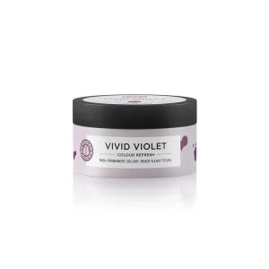 Maria Nila Colour Refresh Vivid Violet jemná vyživujúca maska bez permanentných farebných pigmentov výdrž 4 – 10 umytí 0.22 100 ml